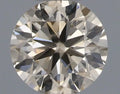 0.30ct Round Natural Diamond (Colour Very Light Brown, Clarity SI2, Cut GD, IGI Certified)
