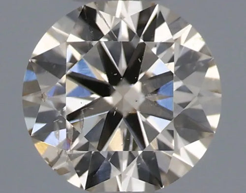 0.30ct Round Natural Diamond (Colour Very Light Brown, Clarity SI2, Cut GD, IGI Certified)