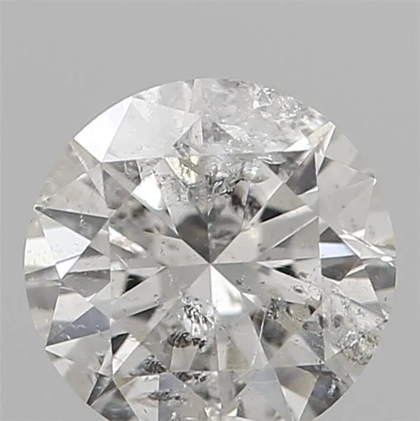 0.31ct Round Natural Diamond (Colour I, Clarity I2, Cut EX, GSI Certified)
