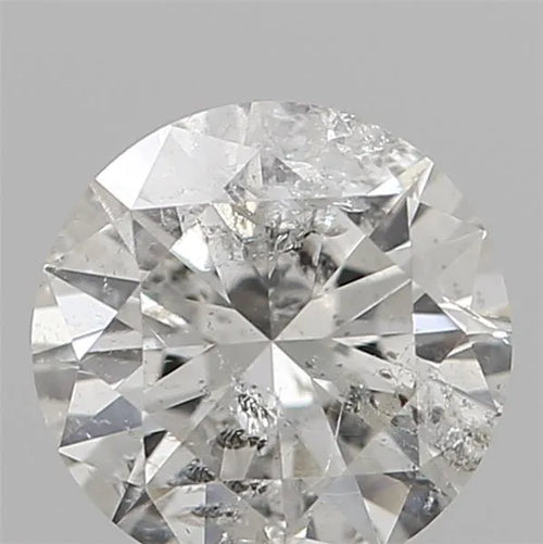 0.31ct Round Natural Diamond (Colour I, Clarity I2, Cut EX, GSI Certified)