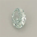 0.41ct Oval Lab Grown Diamond (Colour Fancy Green, Clarity VS2, IGI Certified)