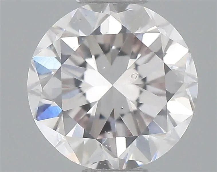 0.50ct Round Natural Diamond (Colour Faint Pink, Clarity SI1, Cut GD, GIA Certified)