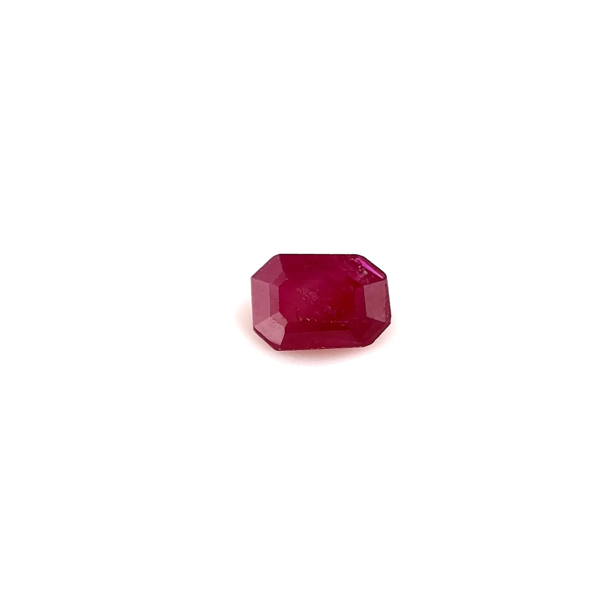 0.53ct Emerald Natural Ruby (Colour Red, Clarity Slightly Included, Cut Faceted)