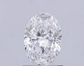 0.91ct Oval Lab Grown Diamond (Colour D, Clarity VS1, IGI Certified)