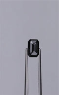1.23ct Emerald Natural Diamond (Colour Black, IGI Certified)